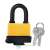 Sárga vízálló lakat fekete ívvel és két kulccsal