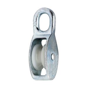 Műanyag Kötélcsiga - 300kg Teherbírás - D40mm - d9mm 131711829 - Kötélcsiga