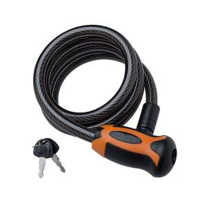 8 mm x 120 cm kerékpár kábelzár két kulccsal - Kerékpár zár