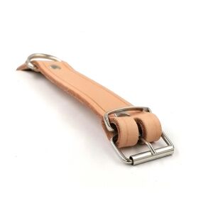 Bőr öv - Béleletlen - Közepes - 62cm