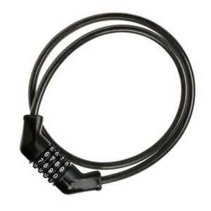 180cm kombinációs kerékpár zár acélkábellel - Kerékpár zár