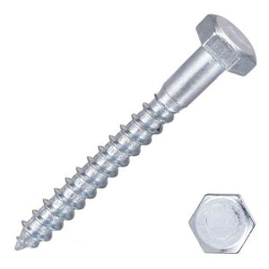 Állványcsavar - Horganyzott Acél - 8x100 mm - 10 db 131711816 - JKH