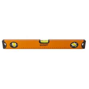 Gadget 1000mm aluminum level with 3 vials, magnetic, orange - Spirit Level