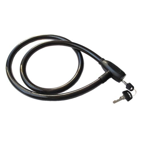 Acél Kerékpárkábel Zár - 100 cm - 2 Kulcs 131713422