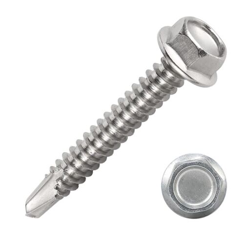 Önfuró Lemezcsavar - Hatlapfej - 5.5x25 mm - 10 db 131713389