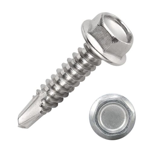 Önfuró Lemezcsavar - Hatlapfej - 5.5x25 mm - 10 db