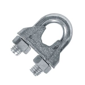 Kötélszorító Bilincs - Horganyzott Acél - 10 mm 131712419 - Kötélszorító bilincs