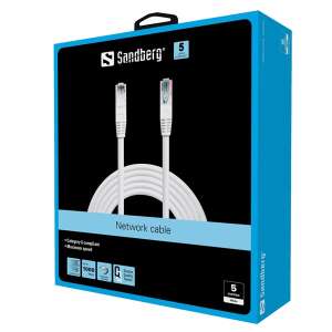 Sandberg Network Cable UTP Cat6 5 m 58176175 - Sandberg