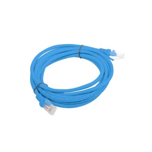Lanberg PCU5-10CC-0300-B 3 meter blue Cat5e UTP network cable