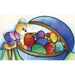 Móra Ferenc Húsvéti Tojások Diafilm imagine: Iepure ajungând la ouă de Paște - Diapozitive, carti audio, CD, DVD