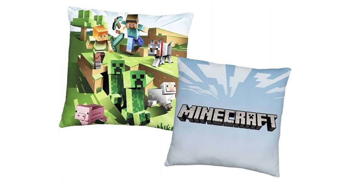 Minecraft PÁrna DÍszpÁrna 40 X 40 Cm PoliÉszter Pepitahu