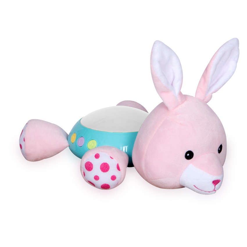 Lorelli Night Light éjszakai zenélő Projector - Nyuszi #rózsaszín