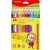 Keyroad 36 Triangular Colour Pencils Set, triangular barrel for easy grip