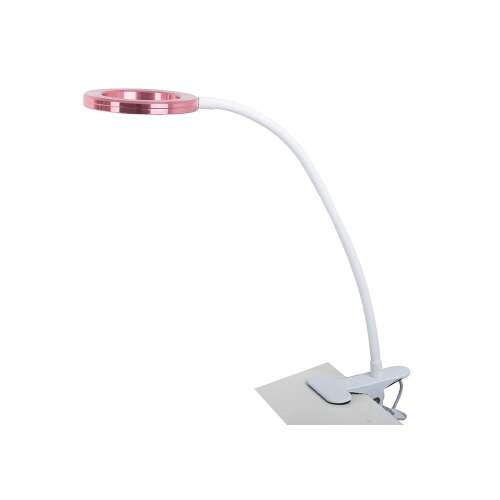 USB clamp lamp with 24 LED lights, white and pink