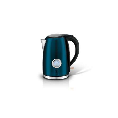 Berlinger Haus Metallic Line Wasserkocher mit Thermostat, türkisblau