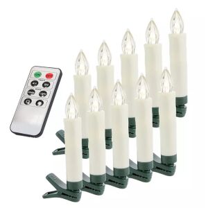 Set of Timeless Tools Wireless LED Candles with remote control - Timeless Tools