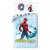 Spider-Man bedding set, blue and red, with Spiderman image, 140x200cm duvet cover and 70x90cm pillowcase