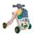Multi-function walker, scooter, ride-on, and table for toddlers, 4 in 1, green and beige, ND28_14241_ZDN_658