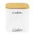 Cookline sugar storage container with bamboo lid