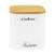Cookline coffee storage container with bamboo lid