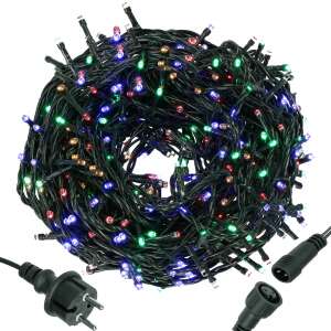 Springos 1000 LED Многоцветни светлини, 61,5m дължина, идеални за декорация на закрито и открито