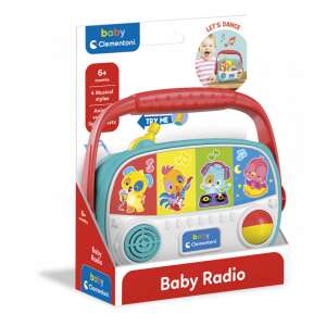 Clementoni Baby baba rádió 46694584 Fejlesztő játékok babáknak - Fényeffekt - Lány