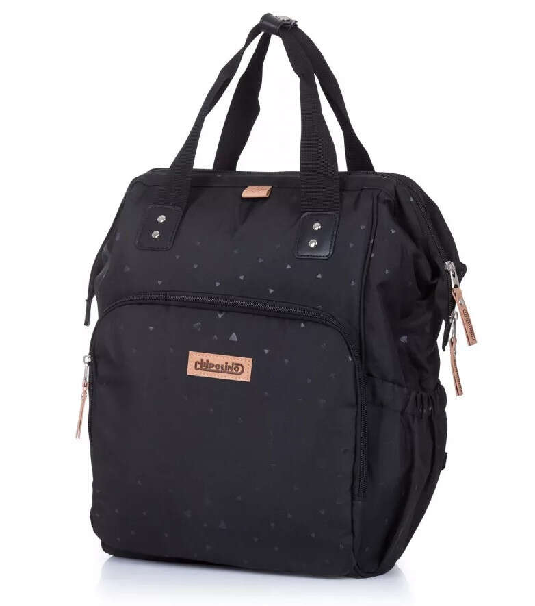 Chipolino babakocsira rögzíthető hátizsák - Raven