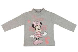 Disney Hosszú ujjú póló - Minnie Mouse #szürke - 80-as méret 30839733 Gyerek hosszú ujjú póló - Pamut
