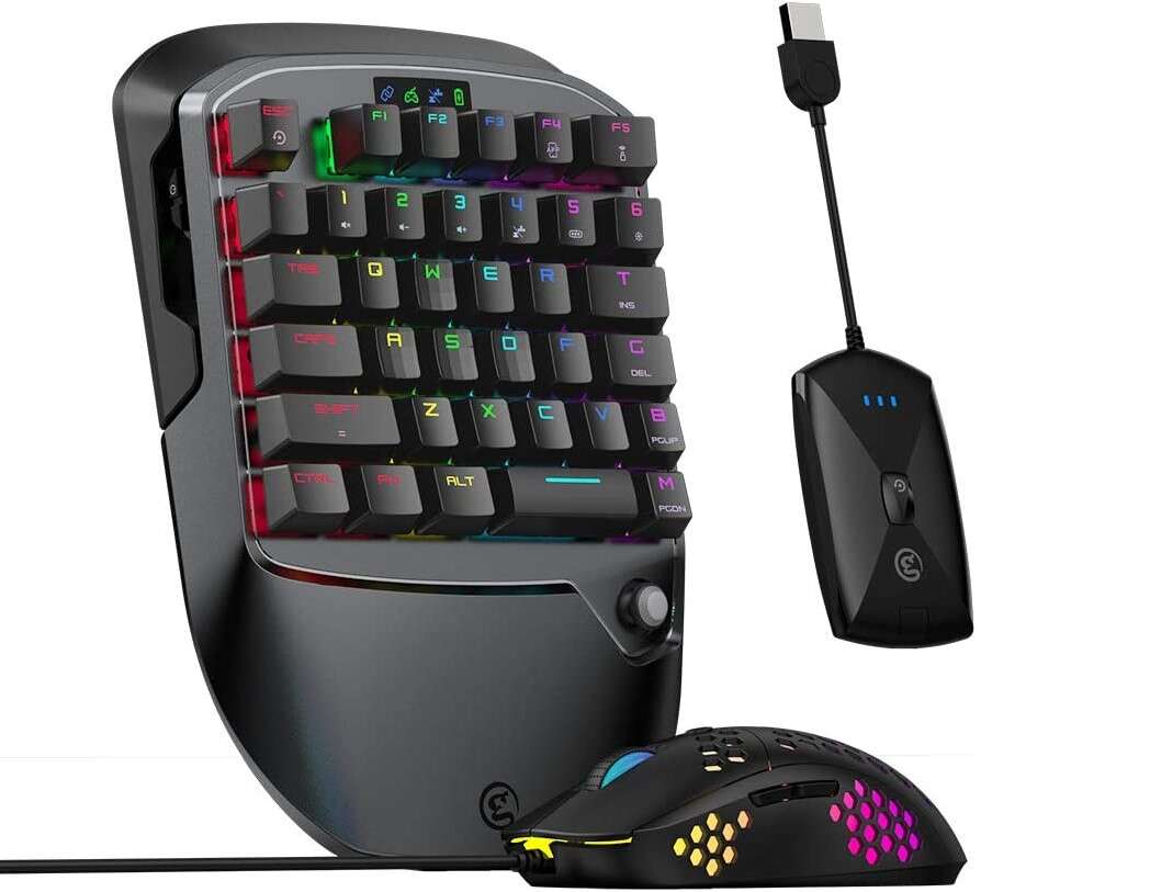 GameSir Vx2 Egér és Billentyűzet adapterrel