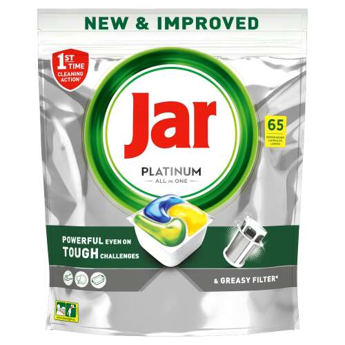 Jar Platinum Lemon All-In-One Spülmittelkapseln 65 Stk.