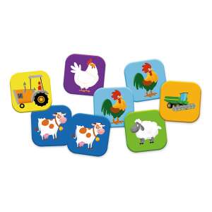 Trefl Farm Educational Memory Game for Toddlers - Cards - Memory Game