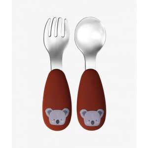 Tryco - rozsdamentes acél evőeszköz készlet koalás