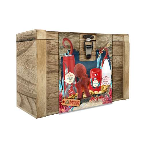 Old Spice Deep Sea and Captain Gift Box in a Treasure Chest 46709027