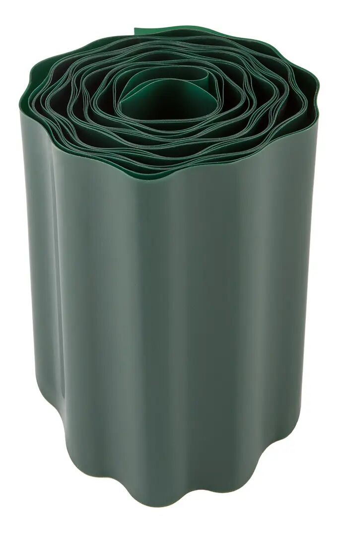 Lawn edging 20 cm x 9 m, green