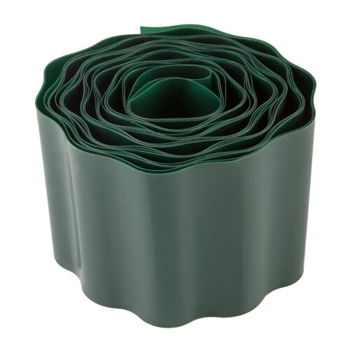 Verto 15G510 green plastic garden edging roll