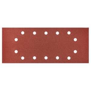 Hârtie abrazivă, 115 x 280 mm, K240 granulație, 5 buc., perforată - Hârtii abrazive