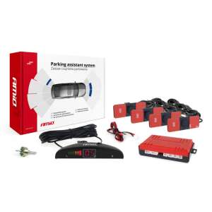 AMiO tolatóradar 4 szenzorral és LED kijelzővel - Tolatóradar