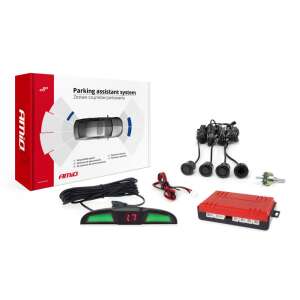 AMiO tolatóradar készlet 4 érzékelővel és LED kijelzővel - Tolatóradar