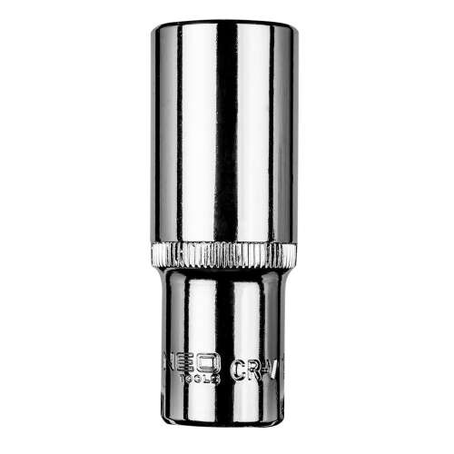 NEO 3/8 Zoll 6kt Tiefbett-Steckschlüssel, 17 mm, Chrom-Vanadium-Stahl