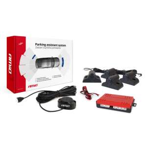 AMiO tolatóradar készlet 4 érzékelővel, teherautókhoz is - Autóelektronika