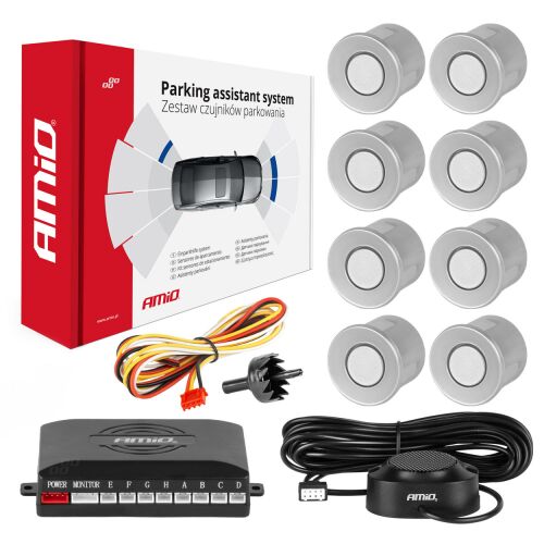 AMiO Tolatóradar - 8 Szenzor - 22 mm 138339862