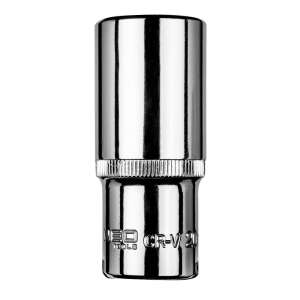 NEO 3/8 cala 6pt 20mm Długa Nasadka - Klucz do wtyczek