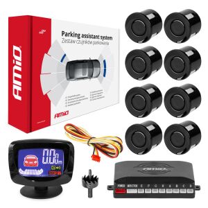 AMiO Tolatóradar - 8 Szenzoros - Grafikus Kijelző 138339834 - AMiO