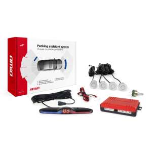 AMiO Tolatóradar - 4 Érzékelő - LED Kijelző