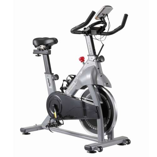 Pepita Dynamic 800 PRO Spinning Kerékpár, szürke, otthoni edzőterem, beltéri kerékpározás, kardió edzés