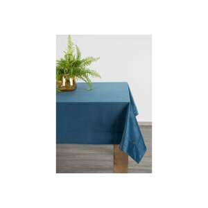 Eurofirany egyszínű bársony asztalterítő gránátkék színben, 145x300 cm - Lakberendezés