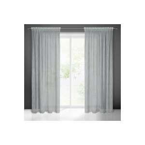 Regina szürke hálós szerkezetű dekor függöny 135x270 cm, Eurofirany, fényáteresztő függöny, nappali, hálószoba, konyha, ablak dekoráció - Regina