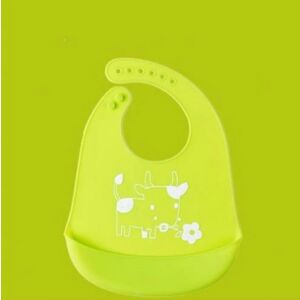 Baba Szilikon Előke - 29x23cm - Zöld 133304042 - Előke, büfikendő