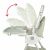 Pepita Happy mint high chair adjustable double tray