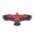 Red and black eagle kite, 160 cm, for kids and adults
